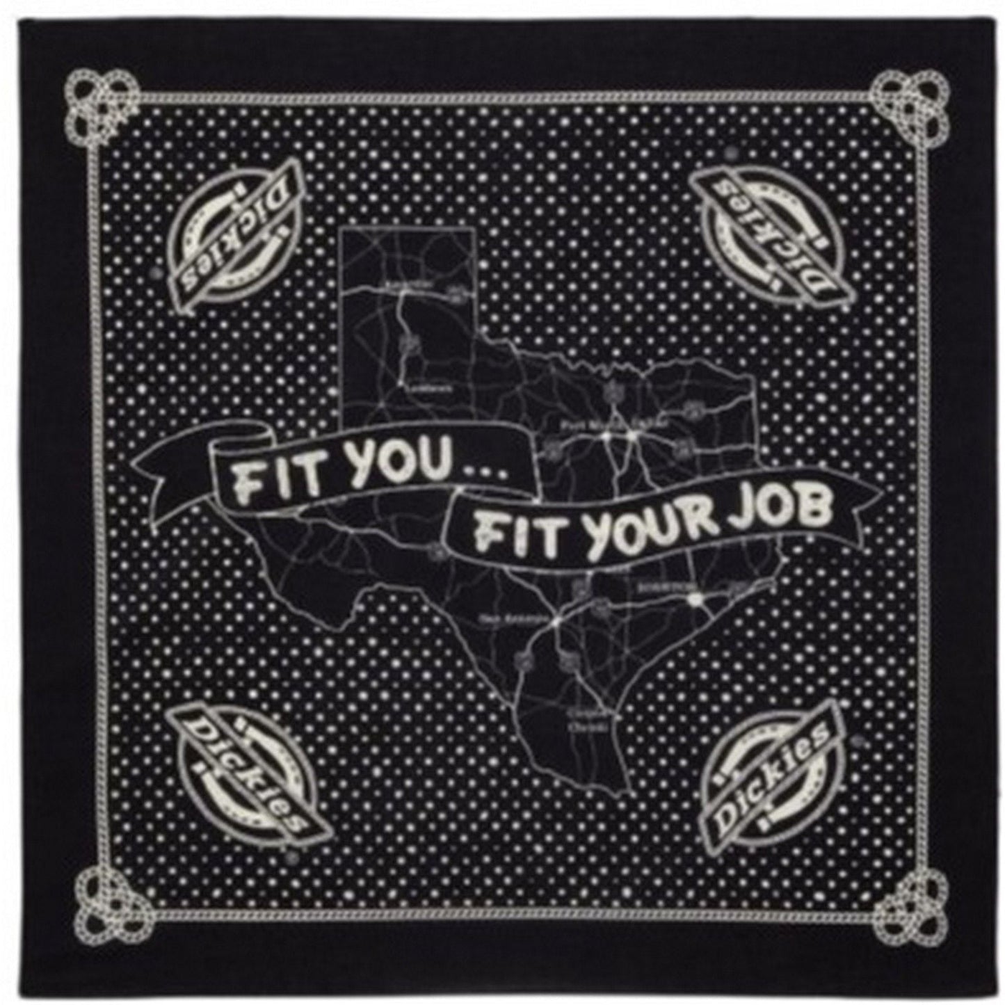 Fazzoletti da collo Uomo Dickies - Slayden Bandana - Nero