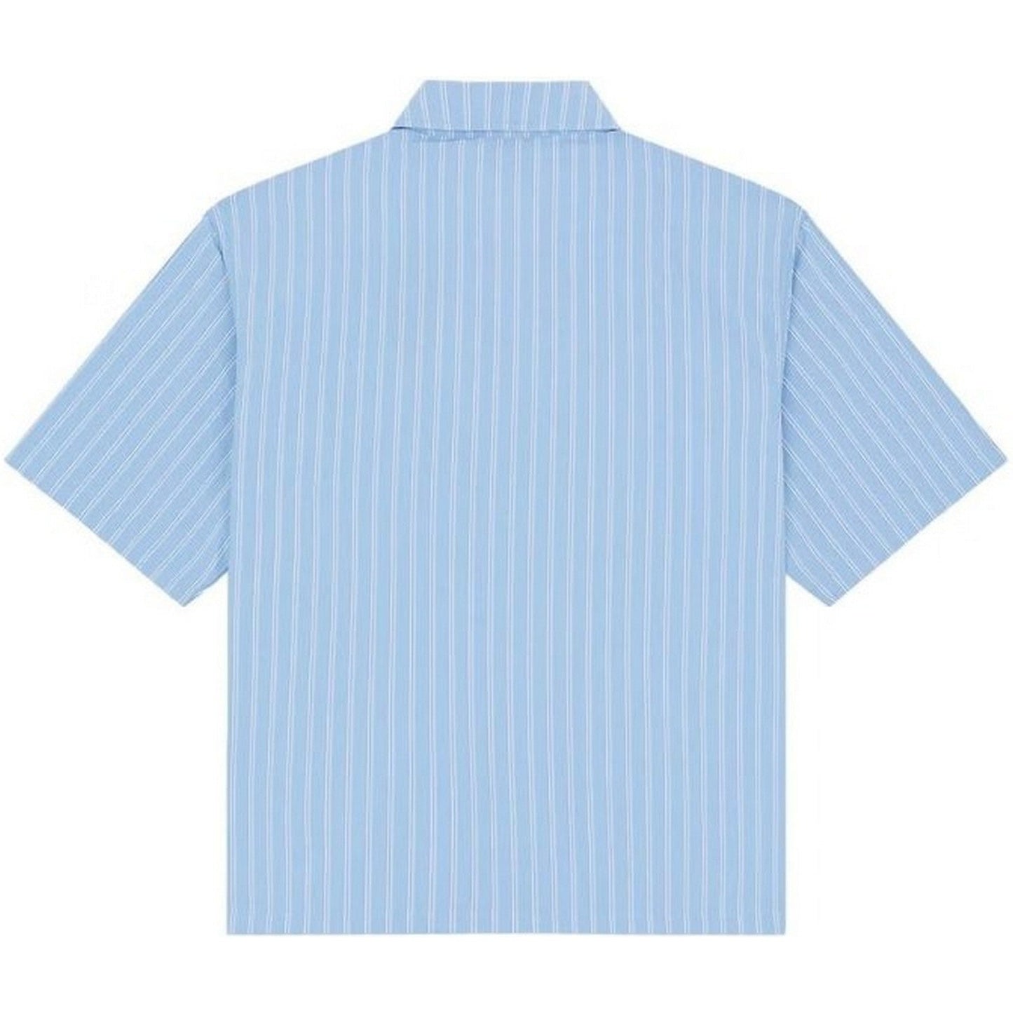 Camicie casual Uomo Dickies - Venedocia Stripe Shirt Ss - Celeste