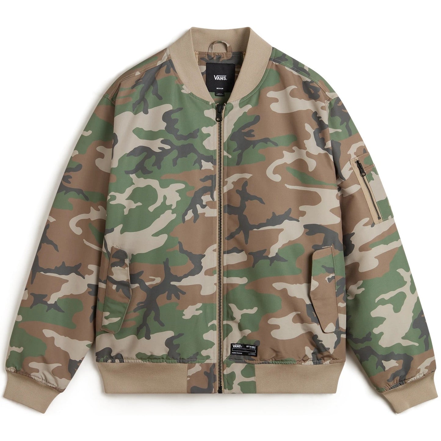 Giubbotti Uomo Vans - Copley Bomber Jacket - Camouflage