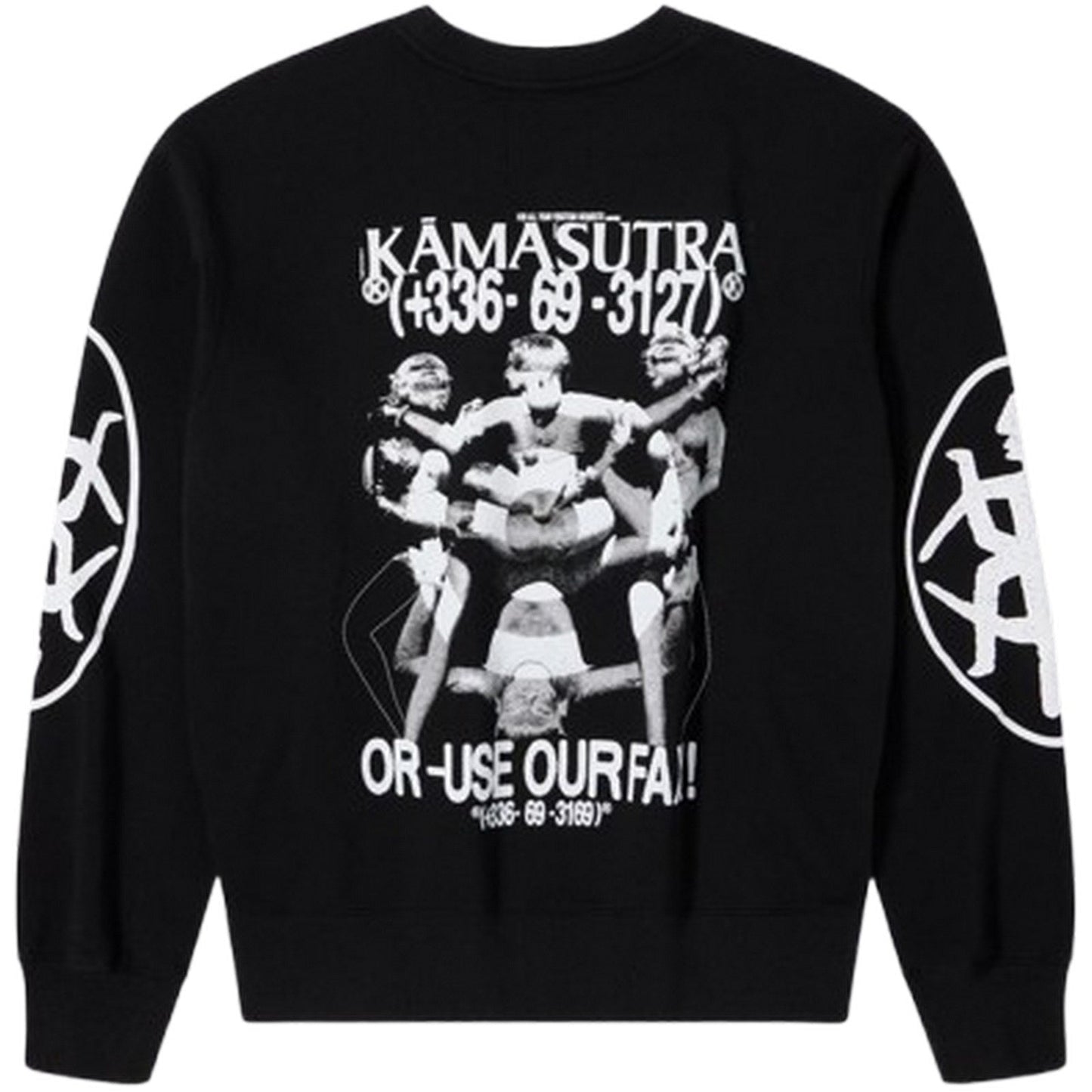 Felpe senza cappuccio Uomo Edwin - Kamasutra Sweat - Nero