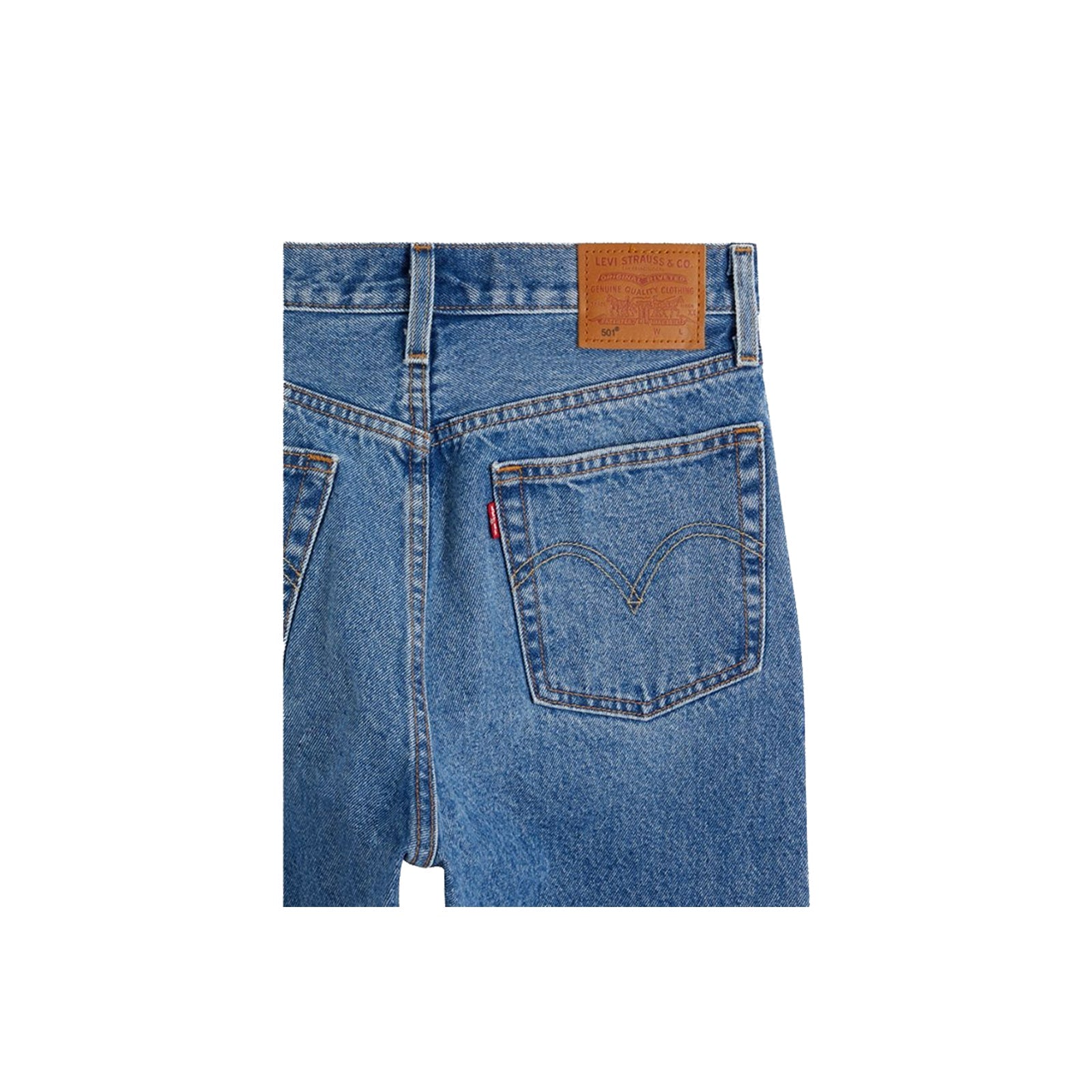 Levi's 501 Crop-The Chilipepper