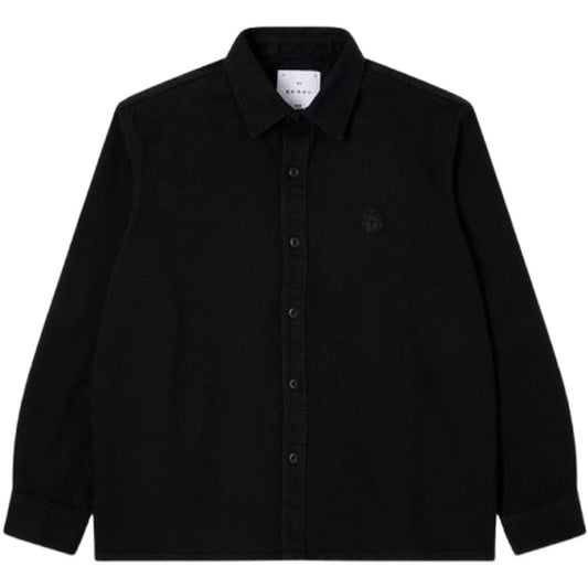 Camicie casual Uomo Edwin - Sebastian Shirt Ls - Nero