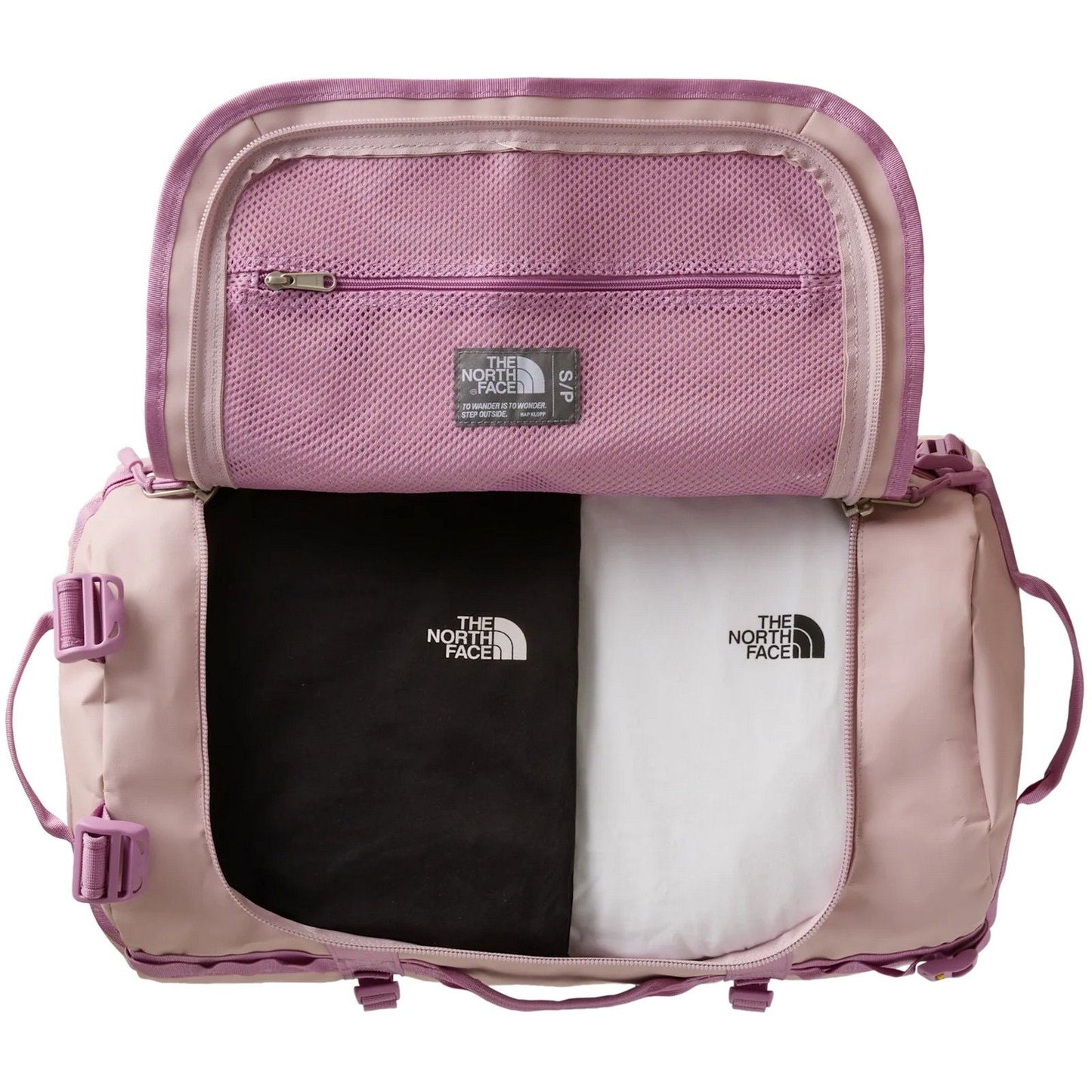 Borse a spalla Unisex The North Face - Base Camp Duffel - S - Rosa