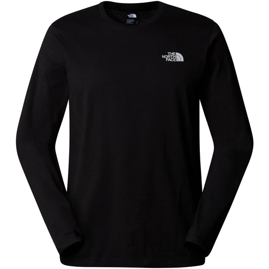 Maglie a manica lunga Uomo The North Face - M L/S Simple Dome Tee - Nero