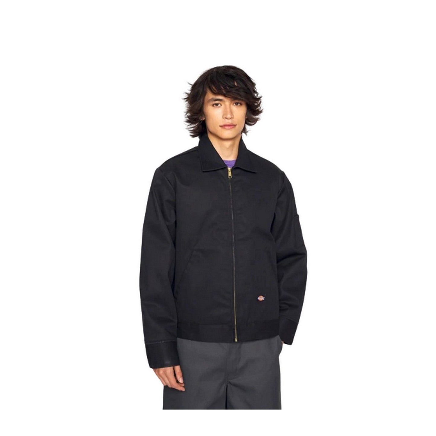 Giacche Uomo Dickies - Lined Eisenhower Jacket Rec - Nero
