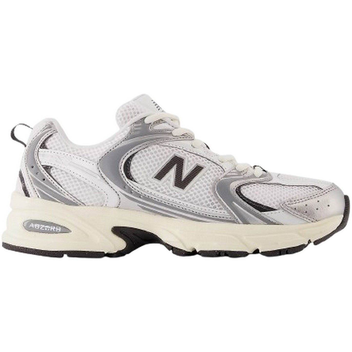 Sneaker Unisex New Balance - Scarpa Lifestyle - Unisex - Synthetic-Mes - Argento