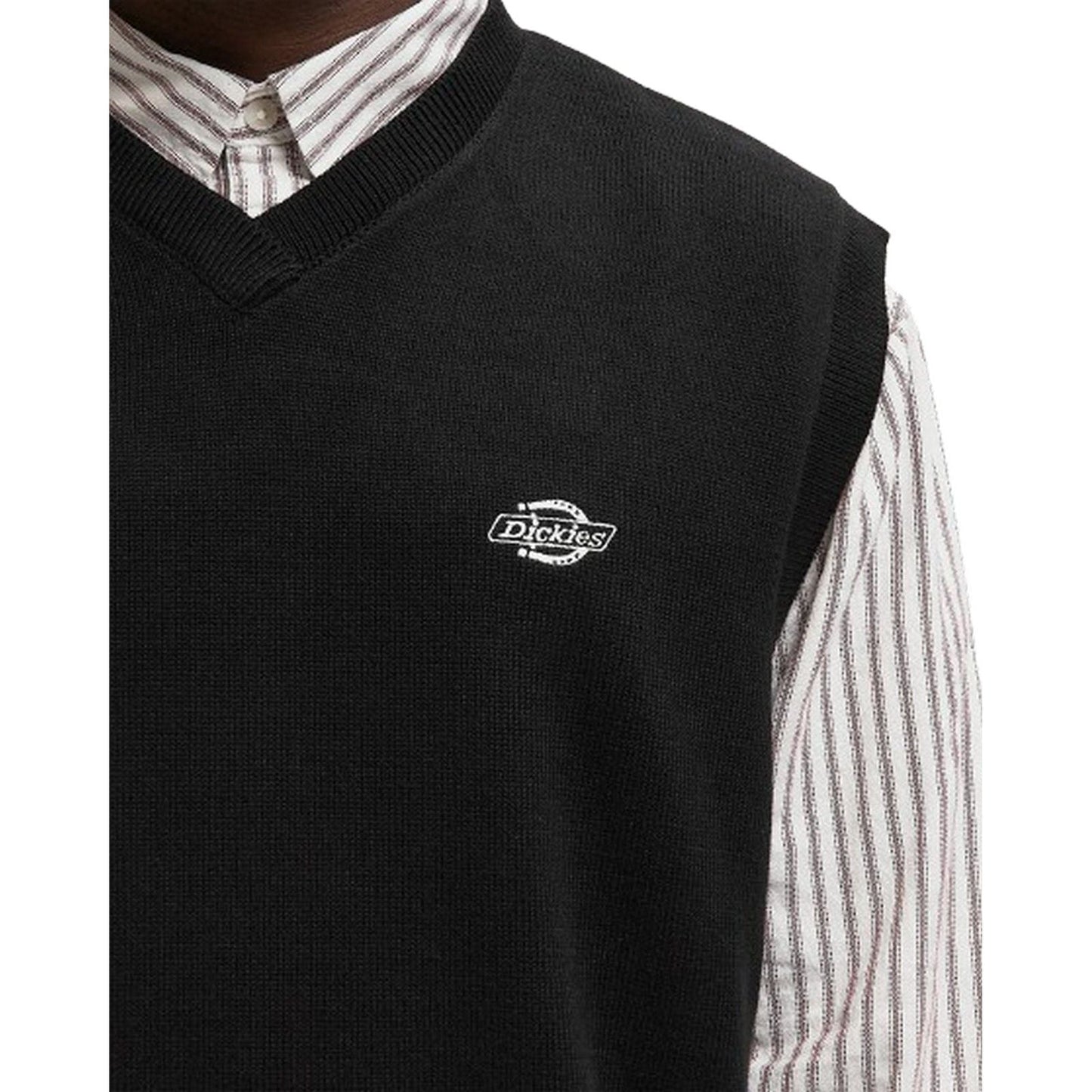 Gilet Uomo Dickies - Summerdale Sweater Vest - Nero