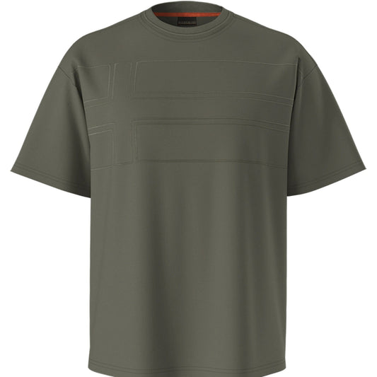 T-shirt Uomo Napapijri - S-Braies Ss - Verde