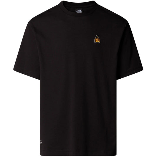 T-shirt Uomo The North Face - U Icon Mountain Jacket Relaxed S/S Tee - Nero