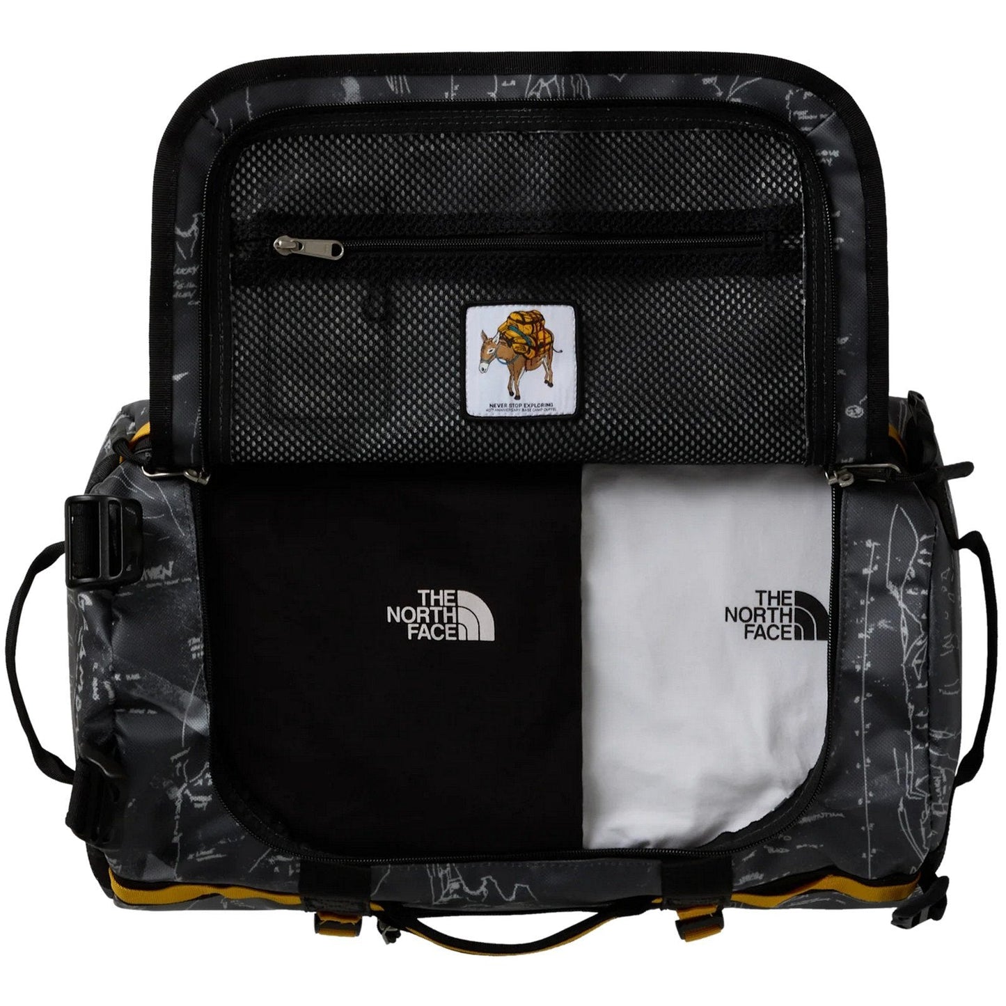 Borse a spalla Unisex The North Face - Base Camp Duffel - XS - Grigio