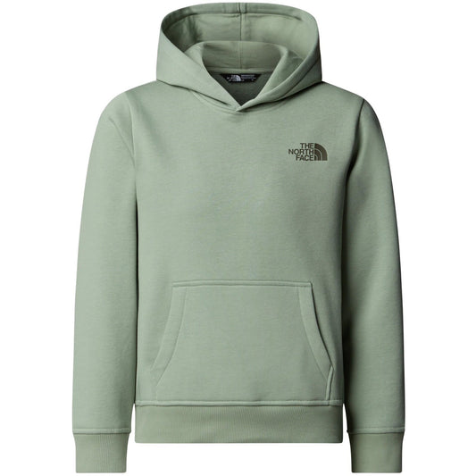 Felpe con cappuccio Ragazzi Unisex The North Face - Teen Box Nse Regular Pullover Hoodie - Verde