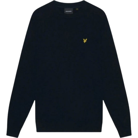 Maglie a manica lunga Uomo Lyle & Scott - Cotton Merino Crew Neck Jumper - Blu