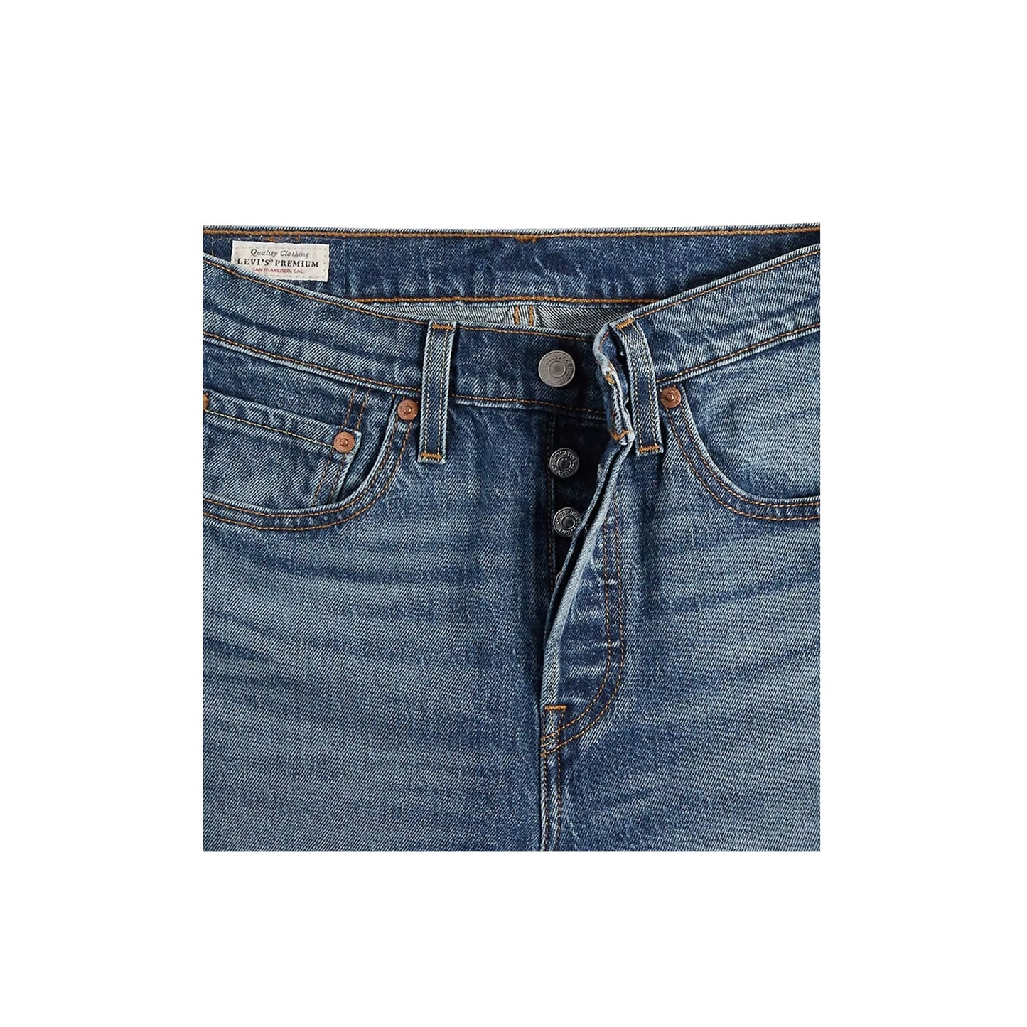 Levi's 501 Original Crop-The Chilipepper