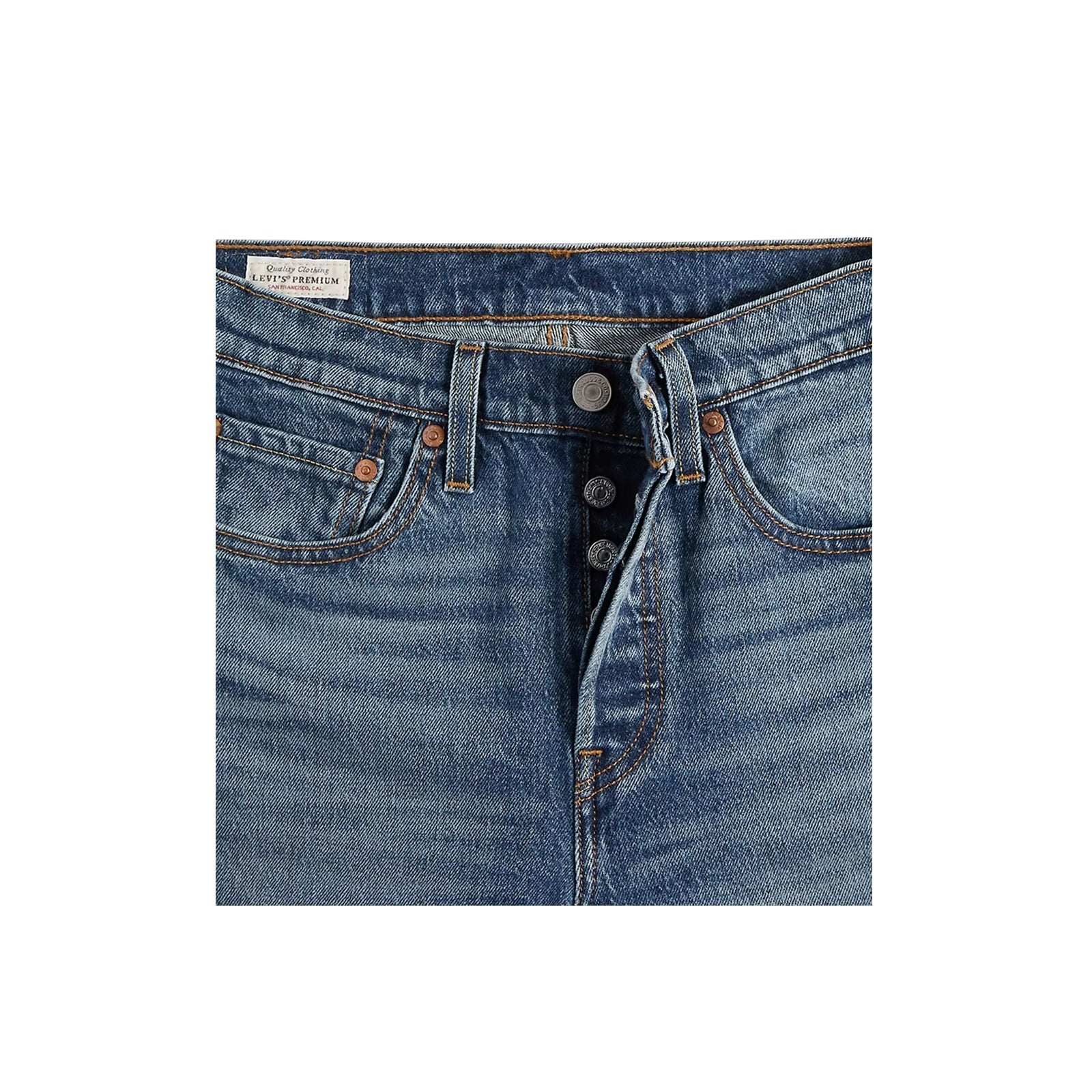 Levi's 501 Original Crop-The Chilipepper