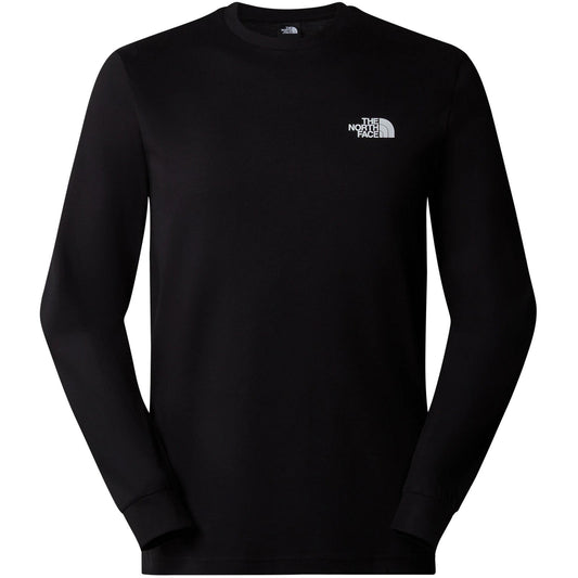 Maglie a manica lunga Uomo The North Face - M L/S Box Nse Tee - Nero
