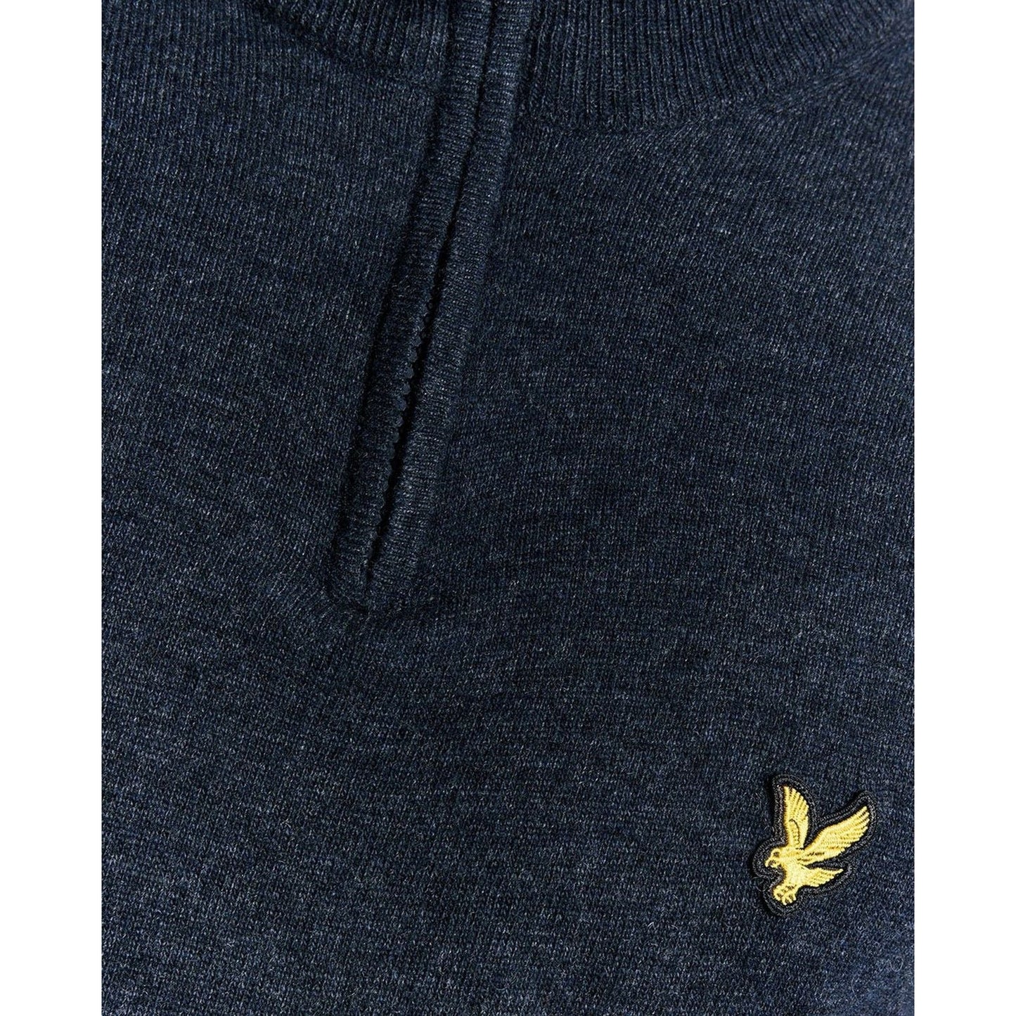 Maglie a manica lunga Uomo Lyle & Scott - Lambswool Blend Quarter Zip Ju - Blu