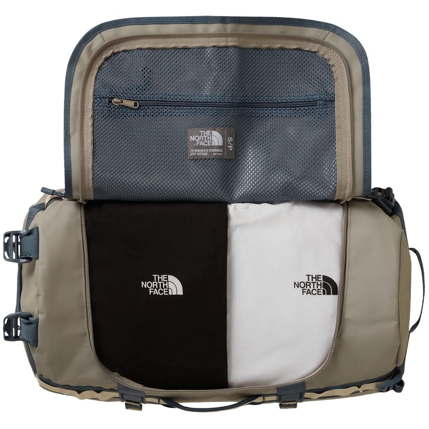 Borse a spalla Unisex The North Face - Base Camp Duffel - S - Grigio