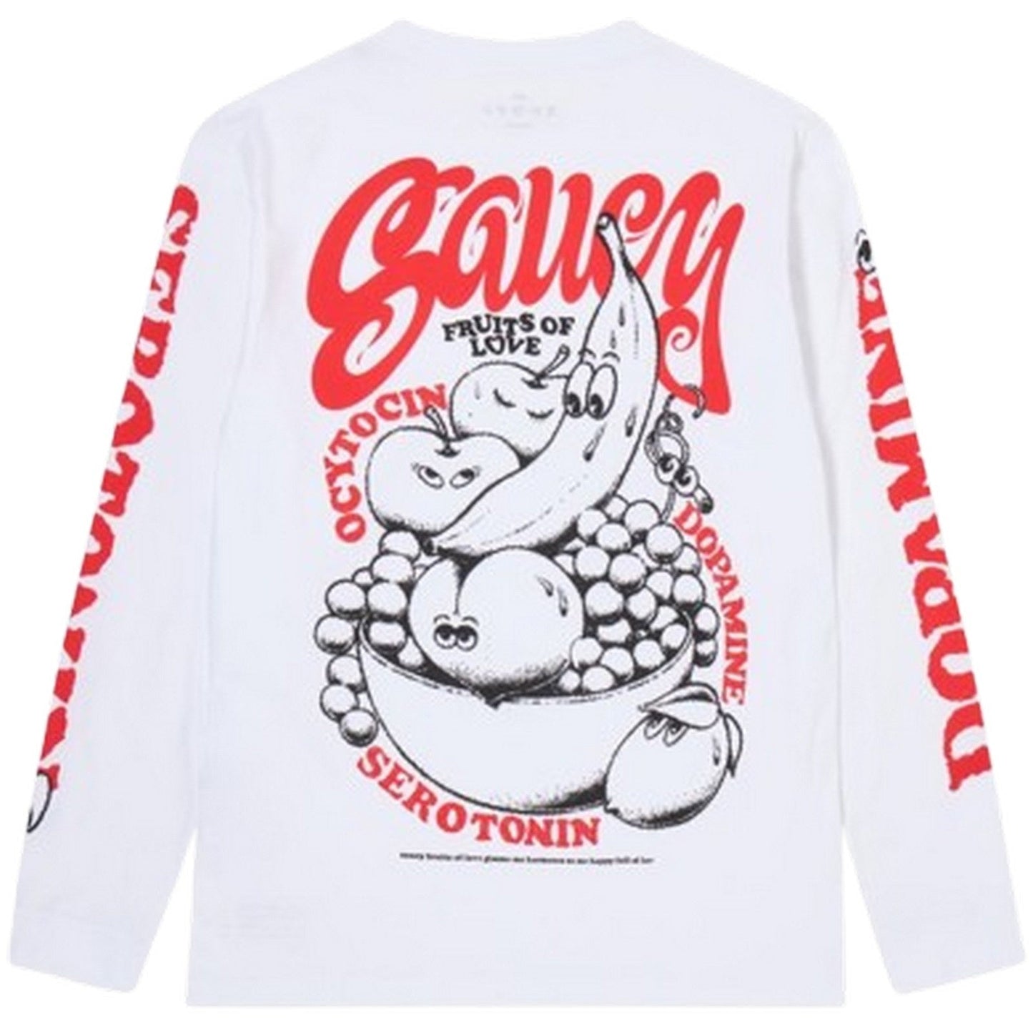 T-shirt Uomo Edwin - Fruits Of Love Ts Ls - Bianco