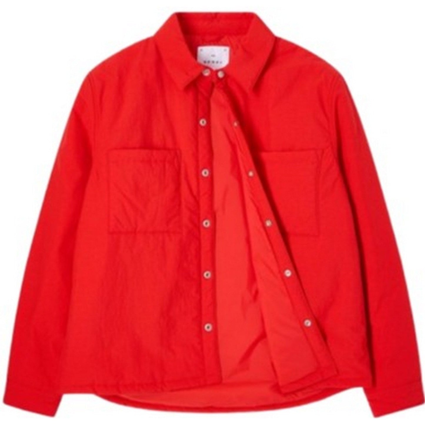 Camicie casual Uomo Edwin - Sphere Padded Overshirt Ls - Rosso
