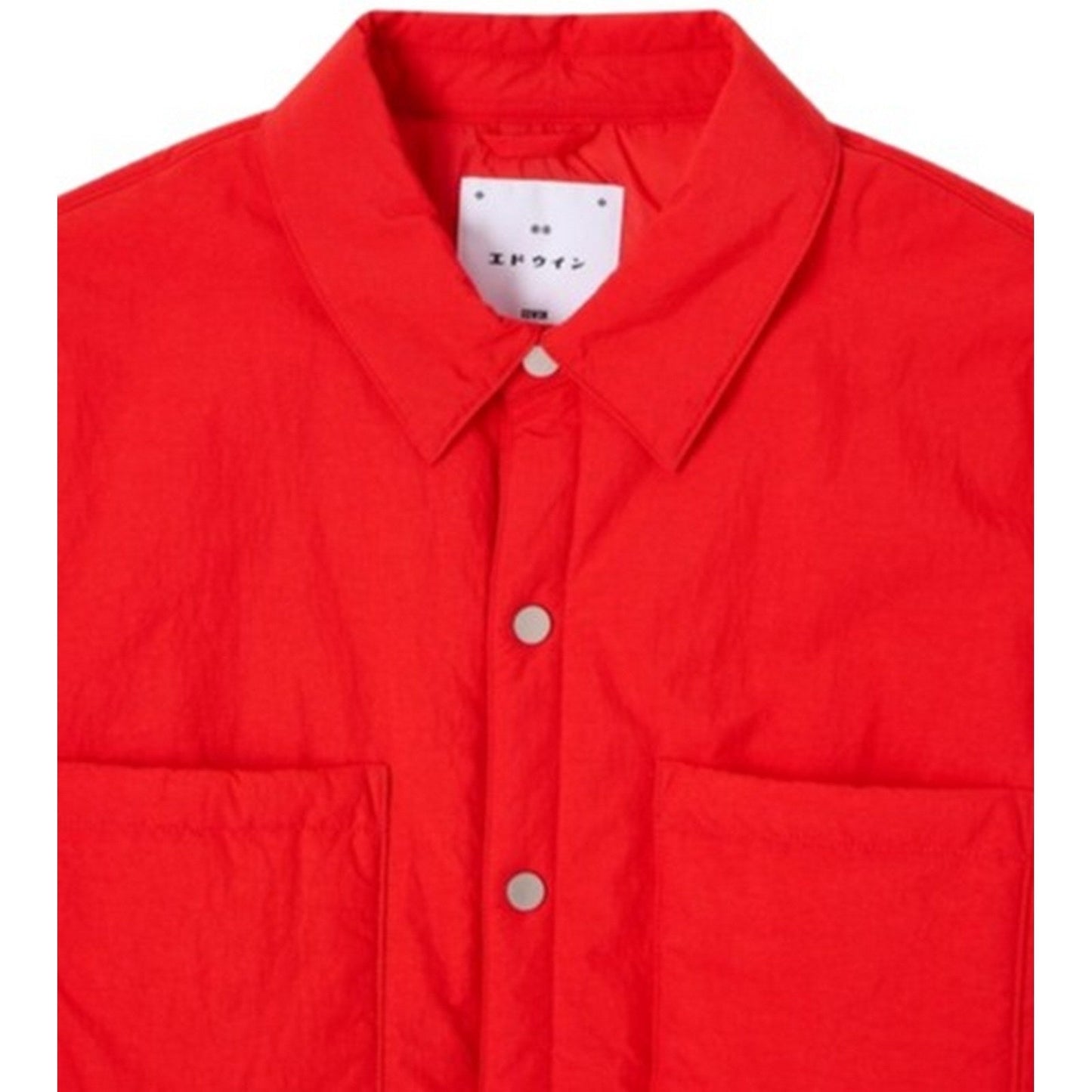 Camicie casual Uomo Edwin - Sphere Padded Overshirt Ls - Rosso
