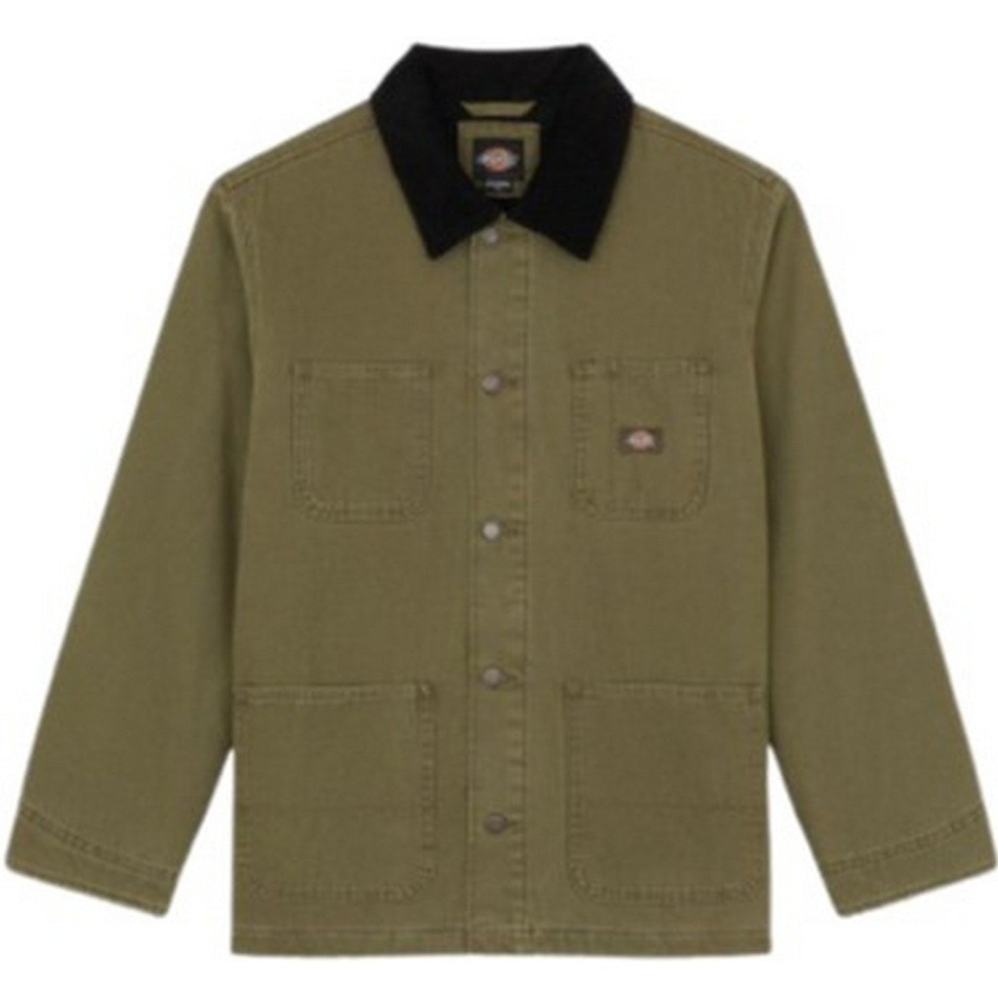 Giacche Uomo Dickies - Chore Jacket Lined Canvas - Verde