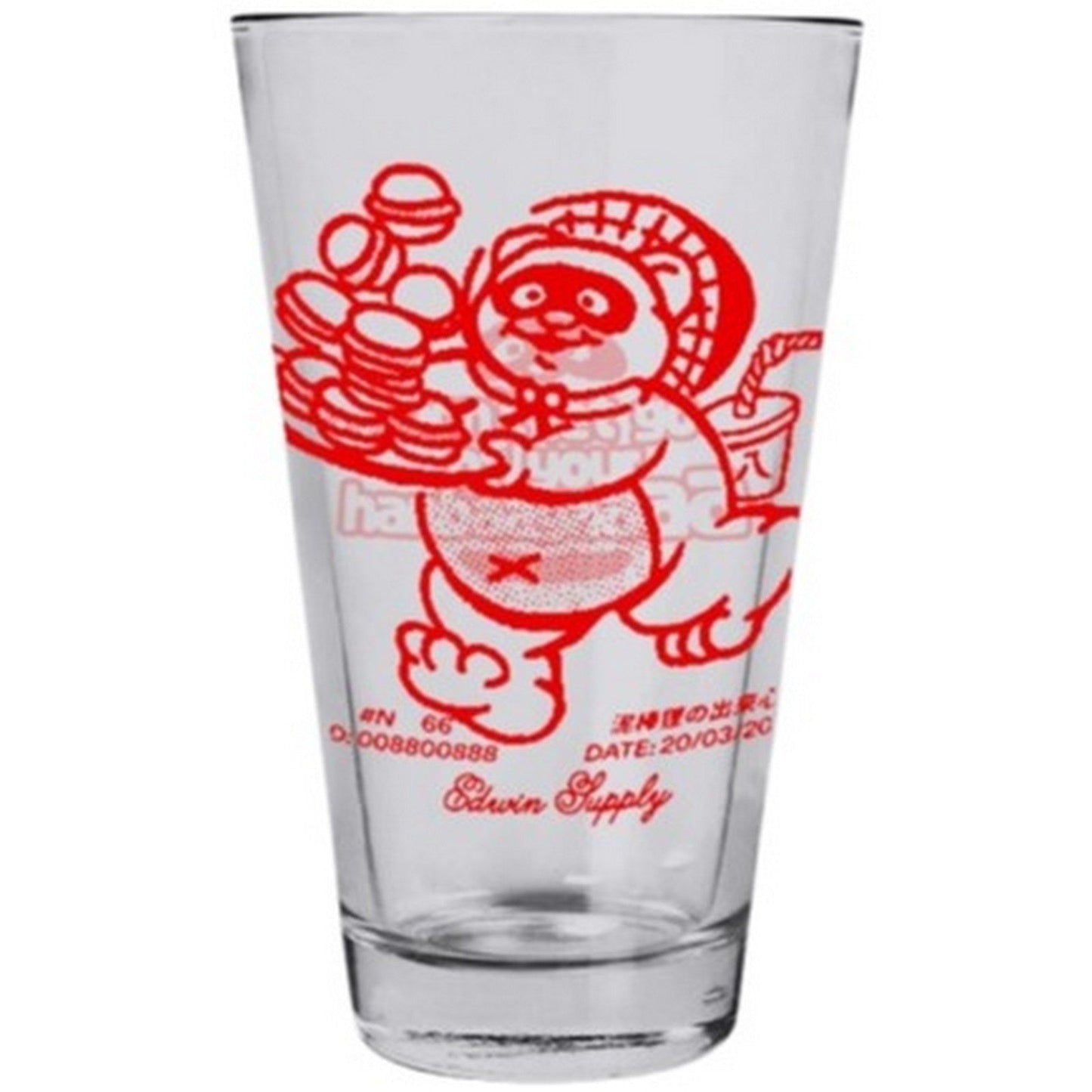 Bicchieri da Long Drink Unisex Edwin - Cola Glasses - Pack Of 2 - Multicolore