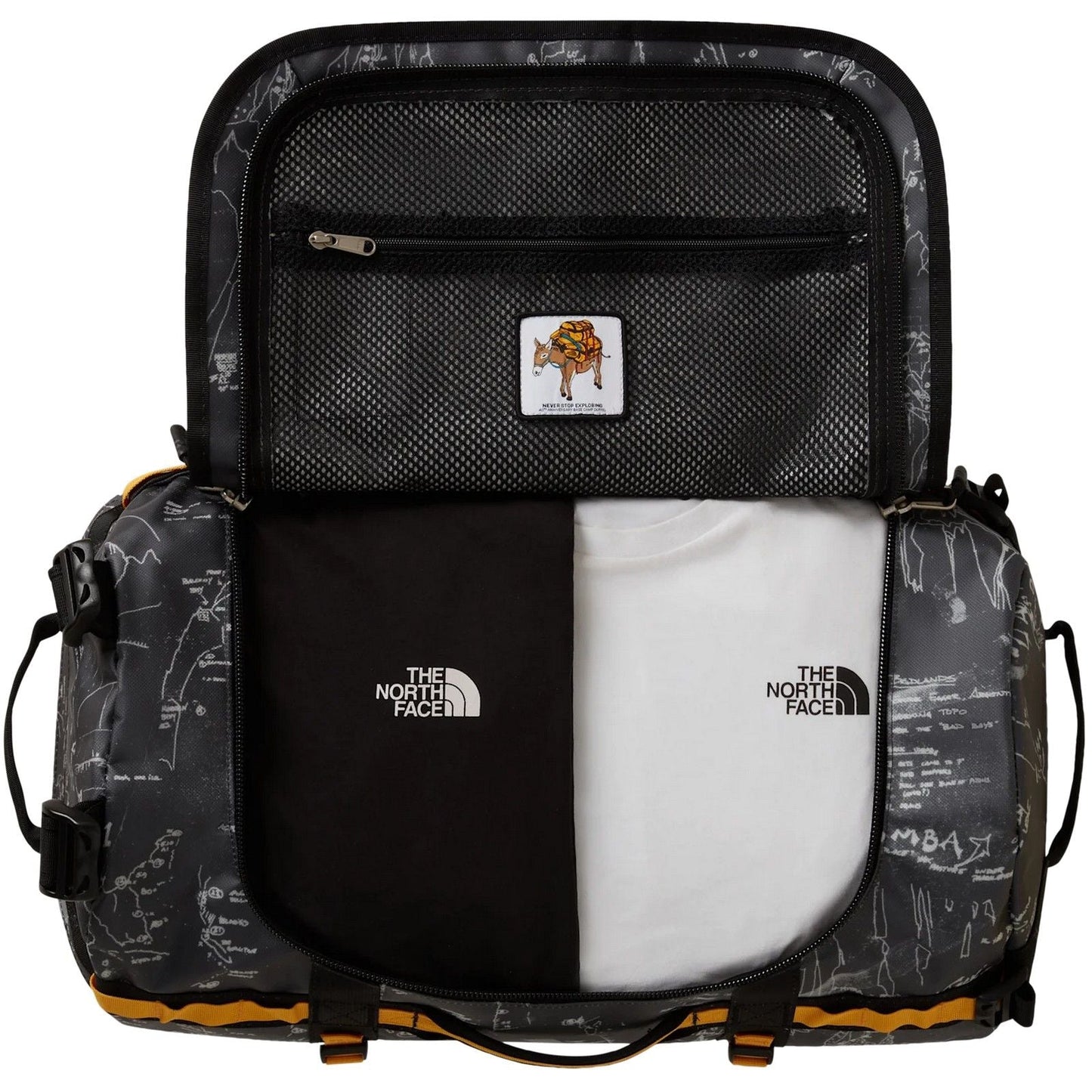 Borse a spalla Unisex The North Face - Base Camp Duffel - S - Grigio