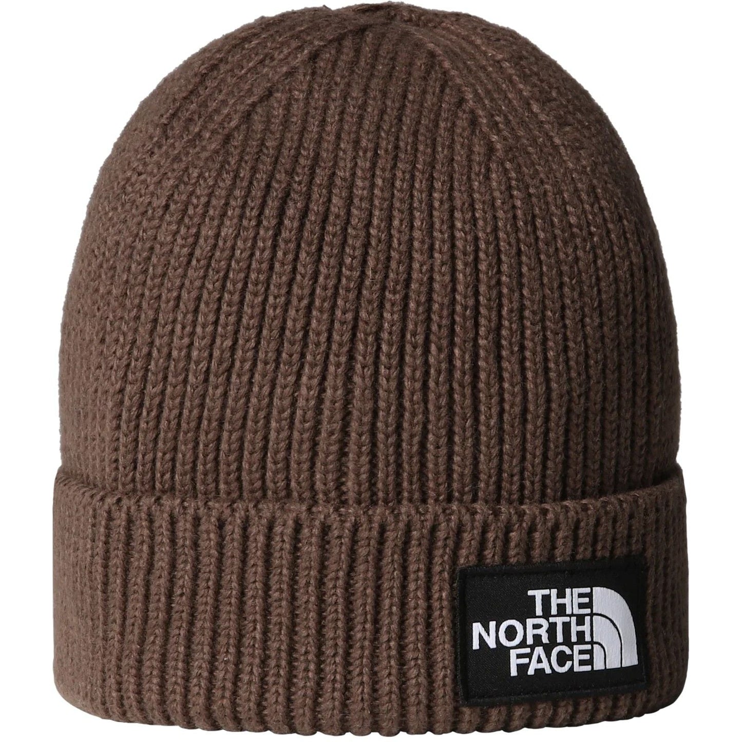 Berretti in maglia Unisex The North Face - Tnf Logo Box Cuffed Beanie - Marrone