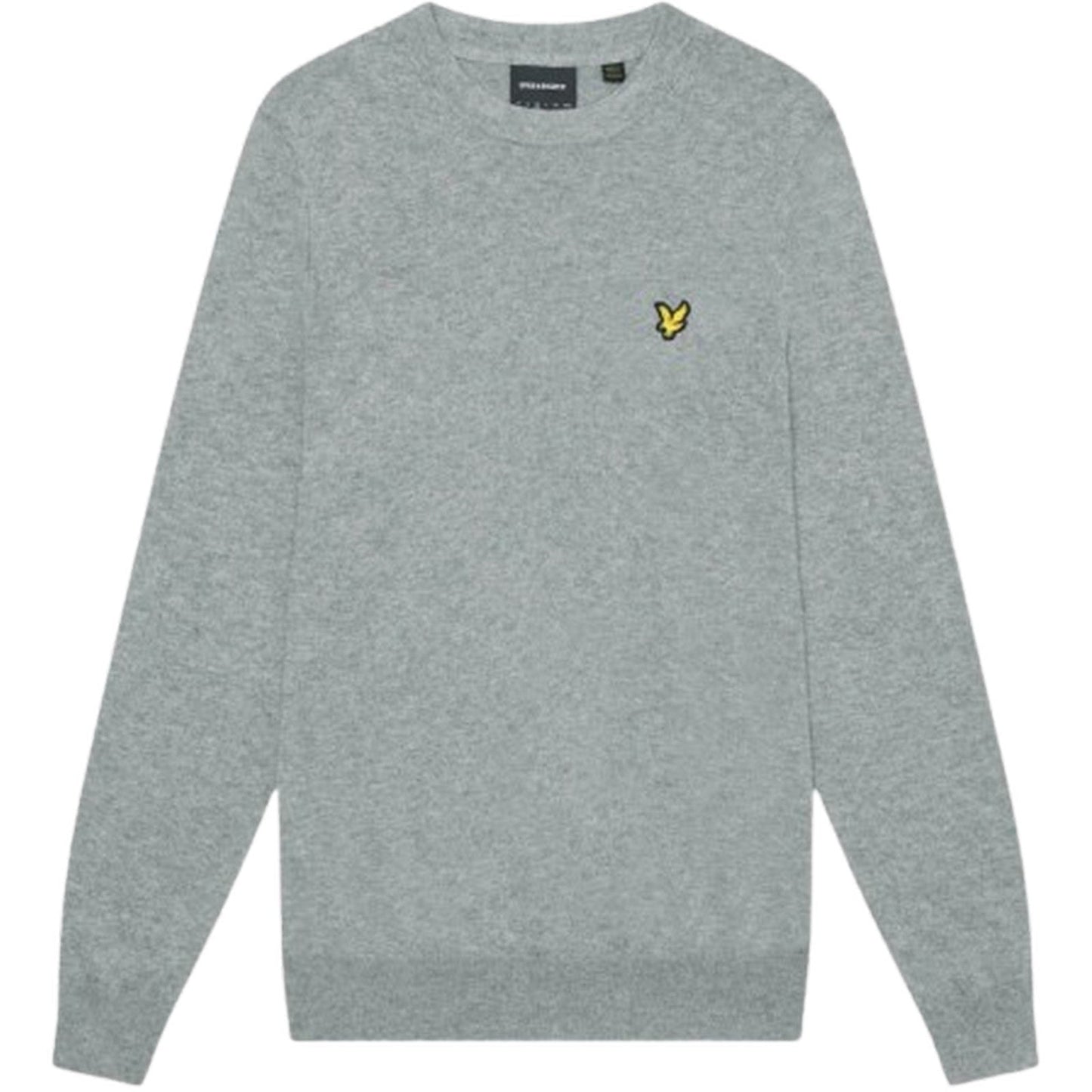 Maglie a manica lunga Uomo Lyle & Scott - Cotton Merino Crew Neck Jumper - Grigio