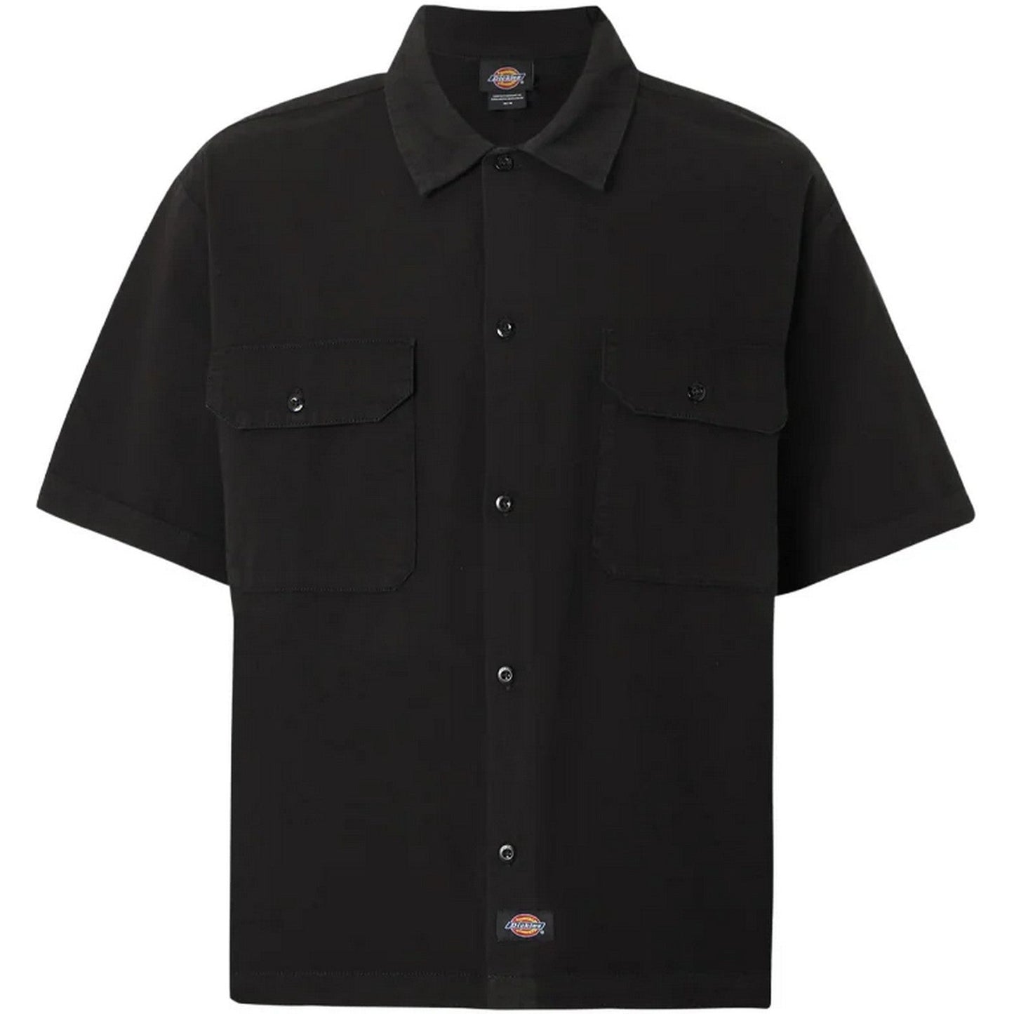 Camicie casual Uomo Dickies - 247 Gd Work Shirt Ss - Nero