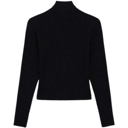 Maglie Donna Dickies - Wellsville Fz Knitwear W - Nero