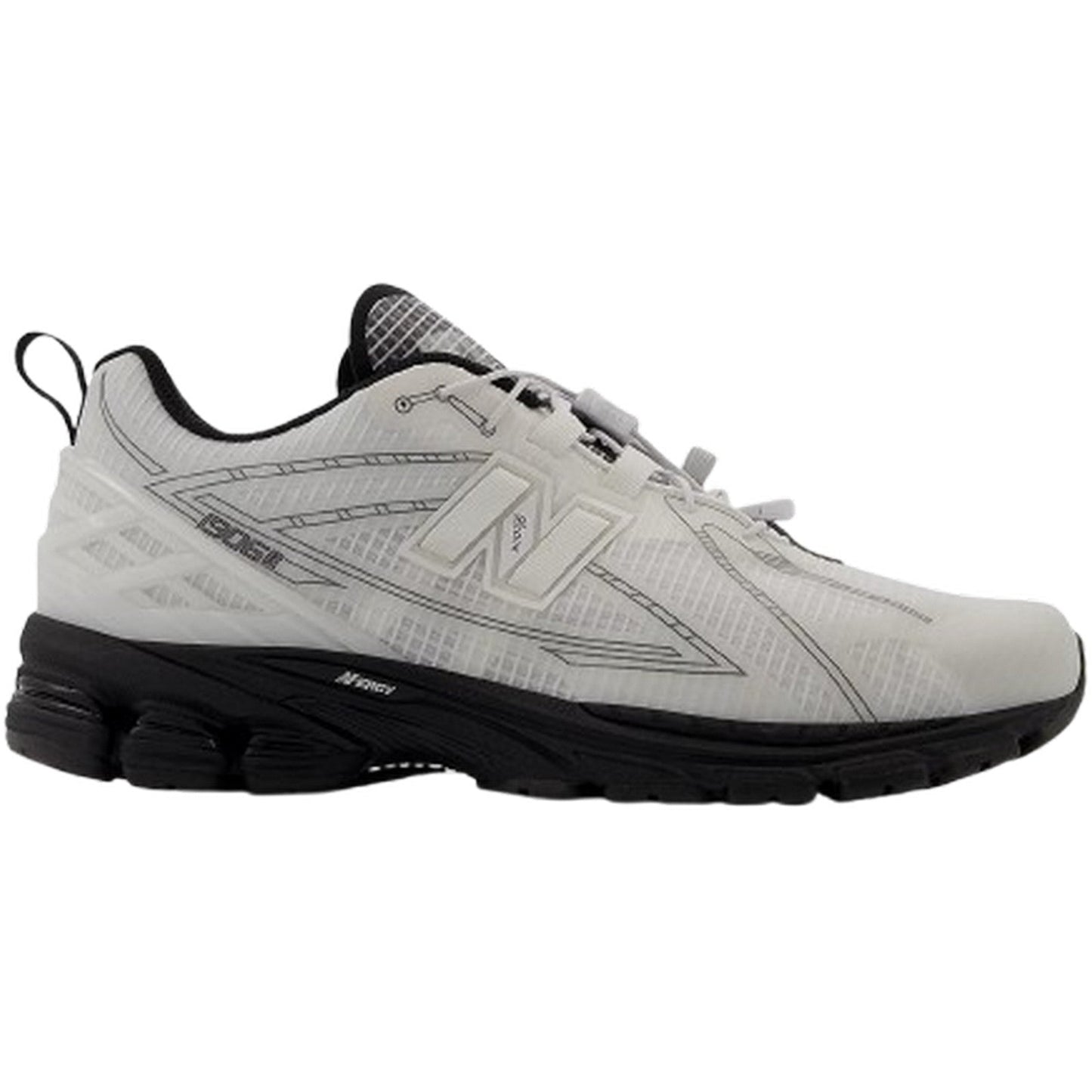 Sneaker Unisex New Balance - Scarpa Lifestyle - Unisex - Synthetic-Mes - Bianco