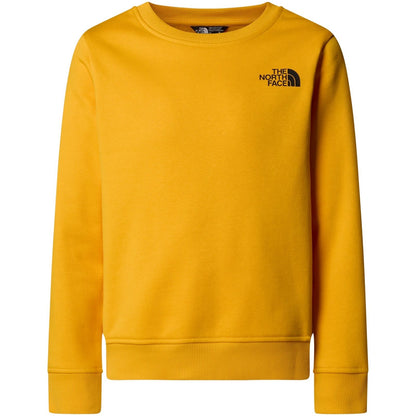 Felpe senza cappuccio Ragazzi Unisex The North Face - Teen Box Nse Regular Crew - Giallo
