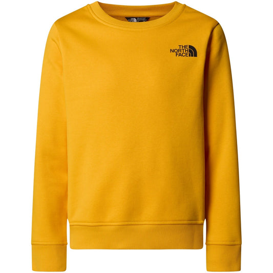 Felpe senza cappuccio Ragazzi Unisex The North Face - Teen Box Nse Regular Crew - Giallo