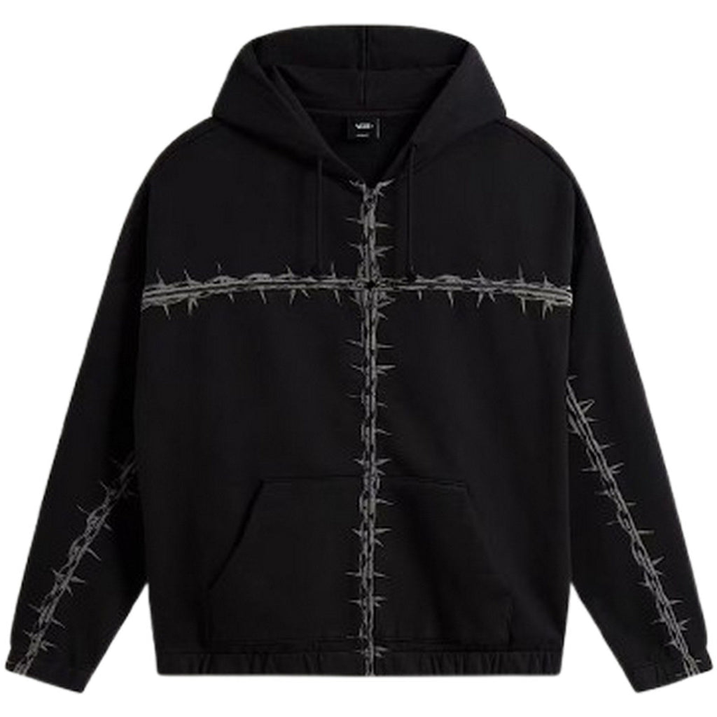 Felpe con cappuccio Uomo Vans - A.o.d. T Zipped Hoodie - Nero