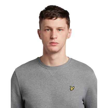 Felpe senza cappuccio Uomo Lyle & Scott - Crew Neck Sweatshirt - Grigio