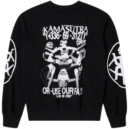 Felpe senza cappuccio Uomo Edwin - Kamasutra Sweat - Nero