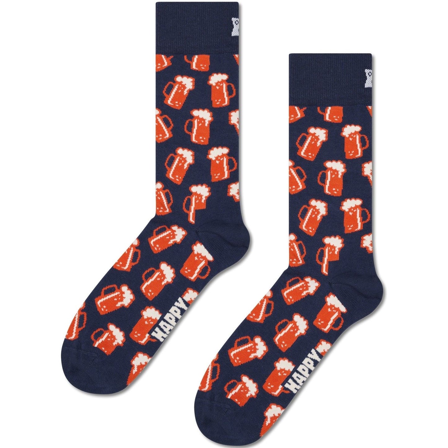 Calze Unisex Happy Socks - Beer Sock - Blu