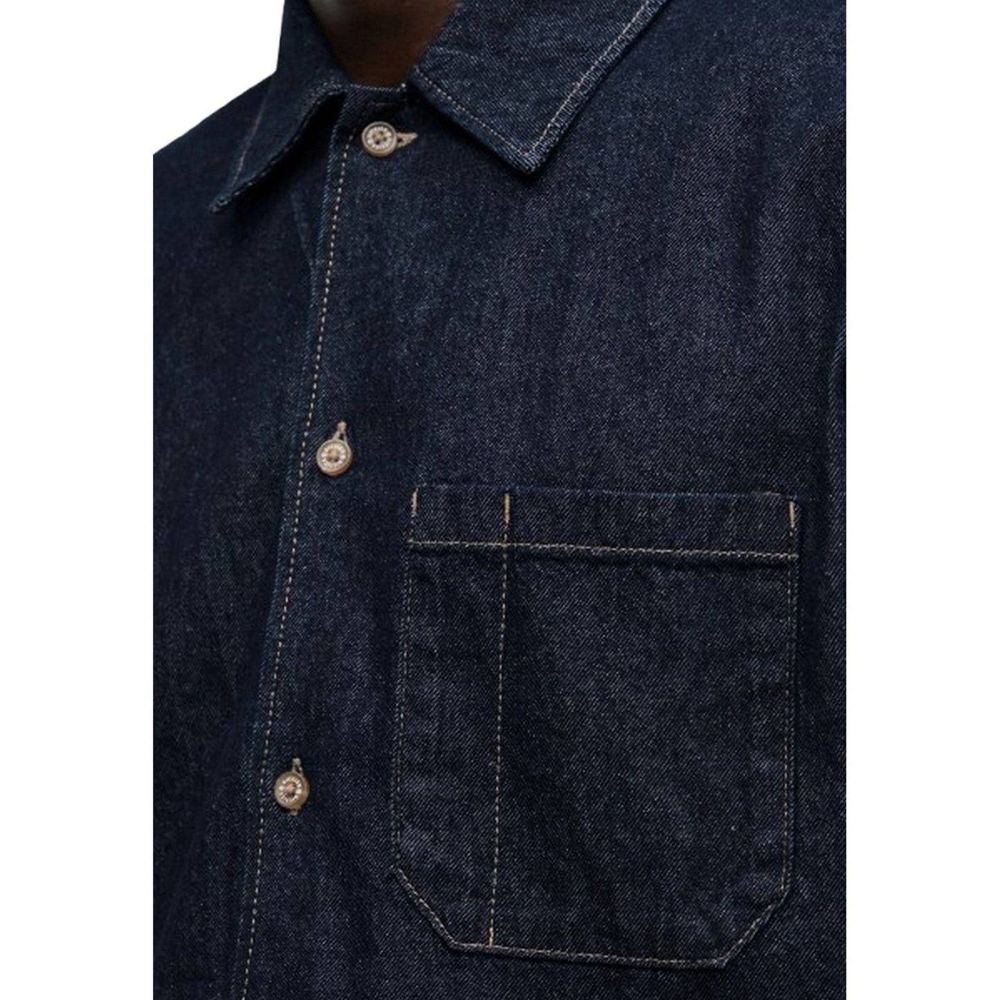 Camicie casual Uomo Dickies - Denim Shirt Ss - Nero