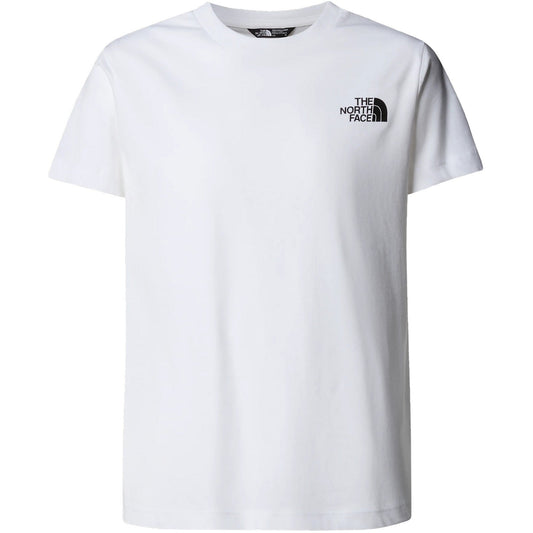 T-shirt Ragazzi Unisex The North Face - Teen Box Nse Reg Ss Tee - Bianco
