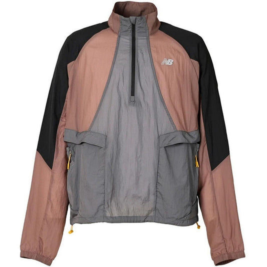 Giacche Uomo New Balance - Better Run Water Resistant Jacket - Marrone
