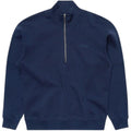 Felpe senza cappuccio Uomo Edwin - Koji Half Zip Sweat - Blu