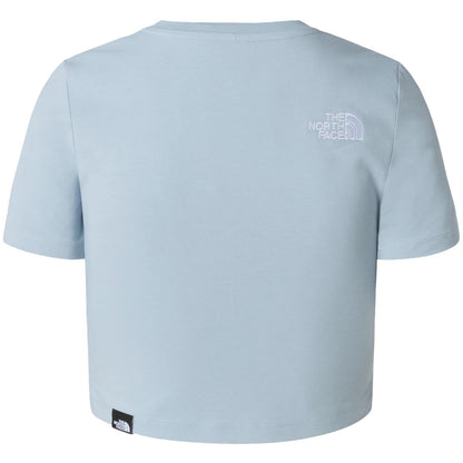 T-shirt Donna The North Face - W S/S Essential Cropped Slim Tee - Grigio
