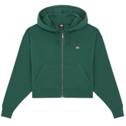 Felpe con cappuccio Donna Dickies - Oakport Zip Hoodie W - Verde