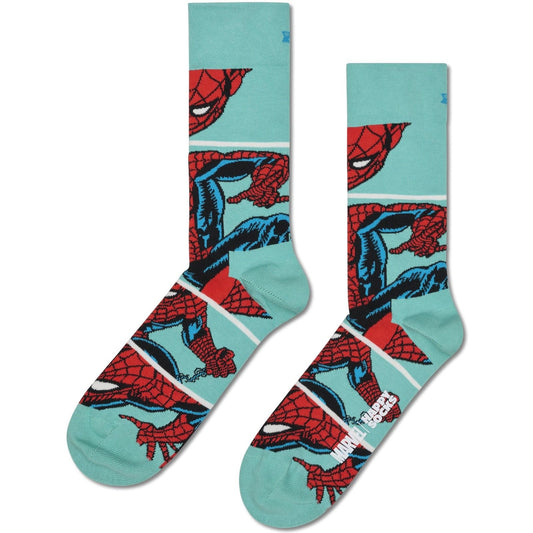 Calze Unisex Happy Socks - Marvel Web-Slinger Sock - Verde