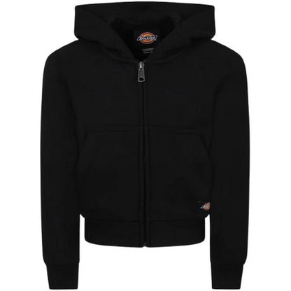 Felpe con cappuccio Bambini Unisex Dickies - K Terry Full Zip Hoodie - Nero