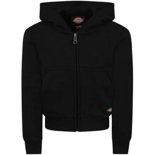 Felpe con cappuccio Bambini Unisex Dickies - K Terry Full Zip Hoodie - Nero