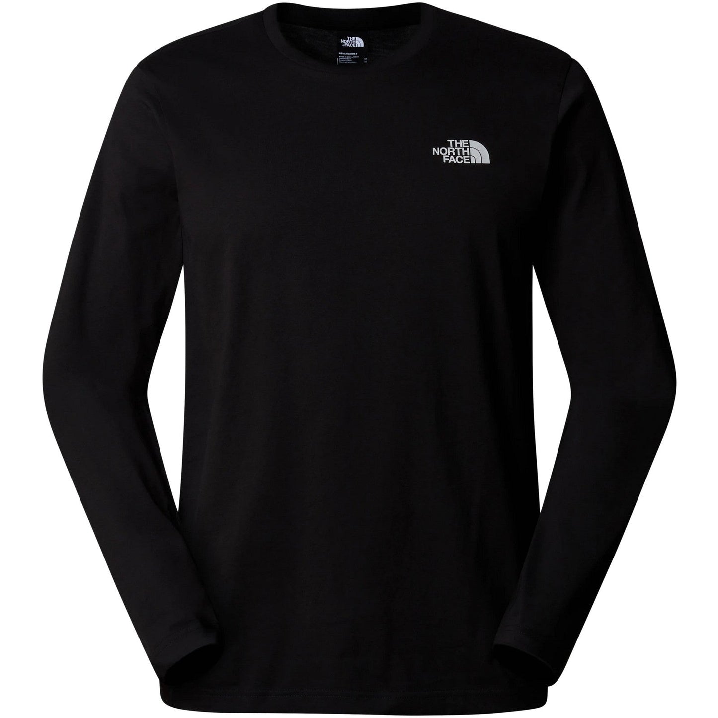 Maglie a manica lunga Uomo The North Face - M L/S Simple Dome Tee - Nero