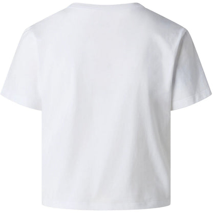 T-shirt Donna The North Face - W Essential Regular Short Sleeve Cutie T - Bianco