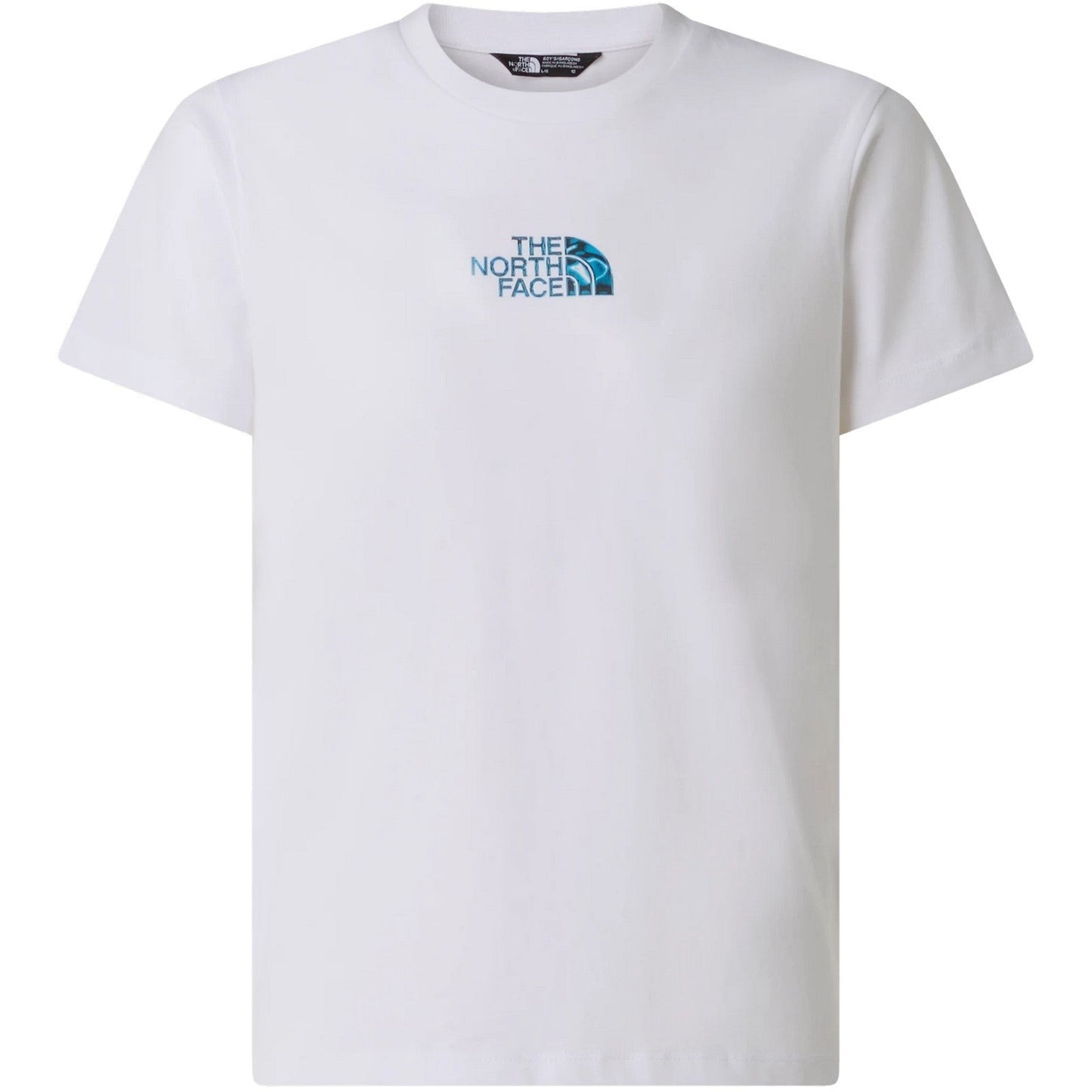 T-shirt Bambino The North Face - B Liquid Logo Reg Ss Tee Tnf White - Bianco